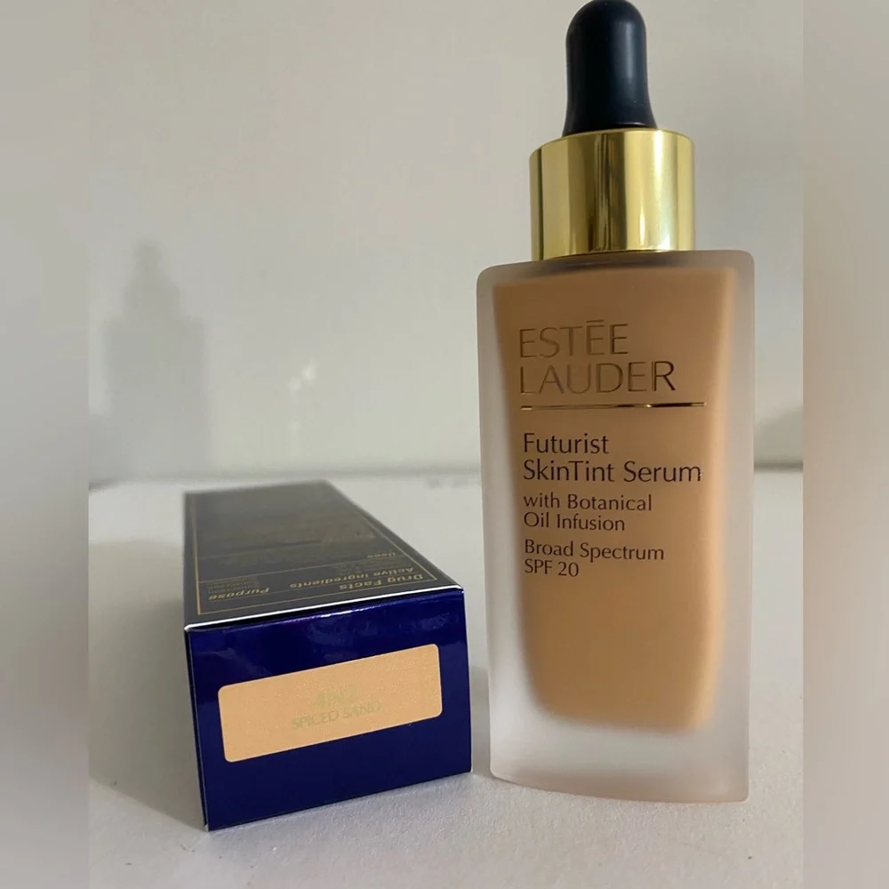 Estee Lauder Futurist SkinTint Serum With Botanical Oil Infusion,4N2 Spiced Sand